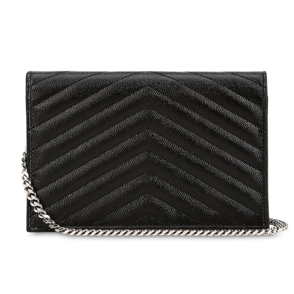 SAINT LAURENT YSL monogram small wallet on chain - Picture 3 of 4